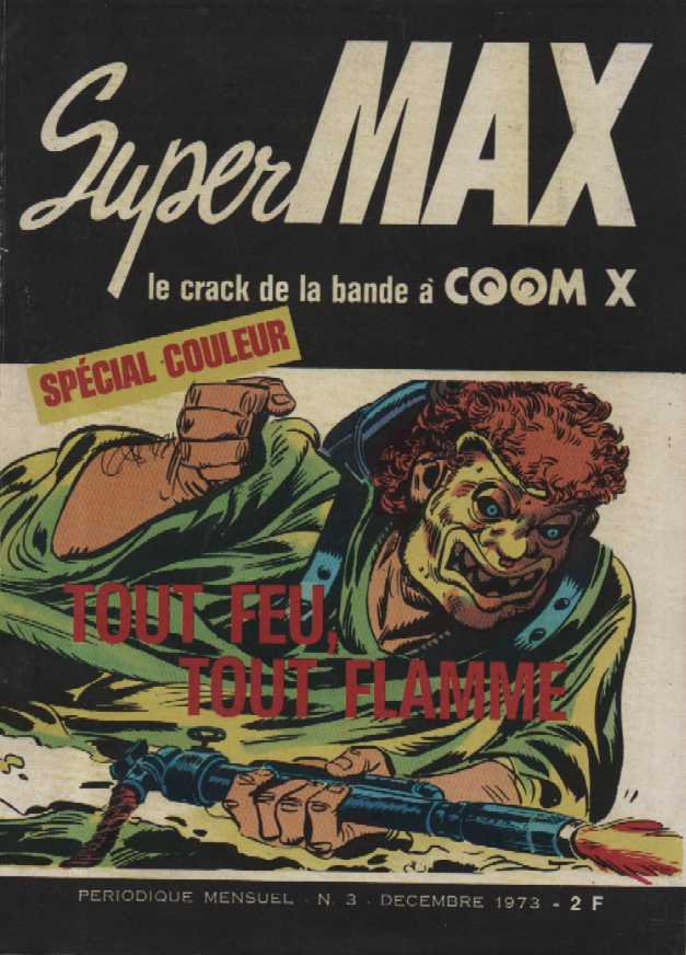 Scan de la Couverture Supermax n 3